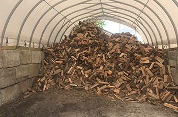 firewood shed